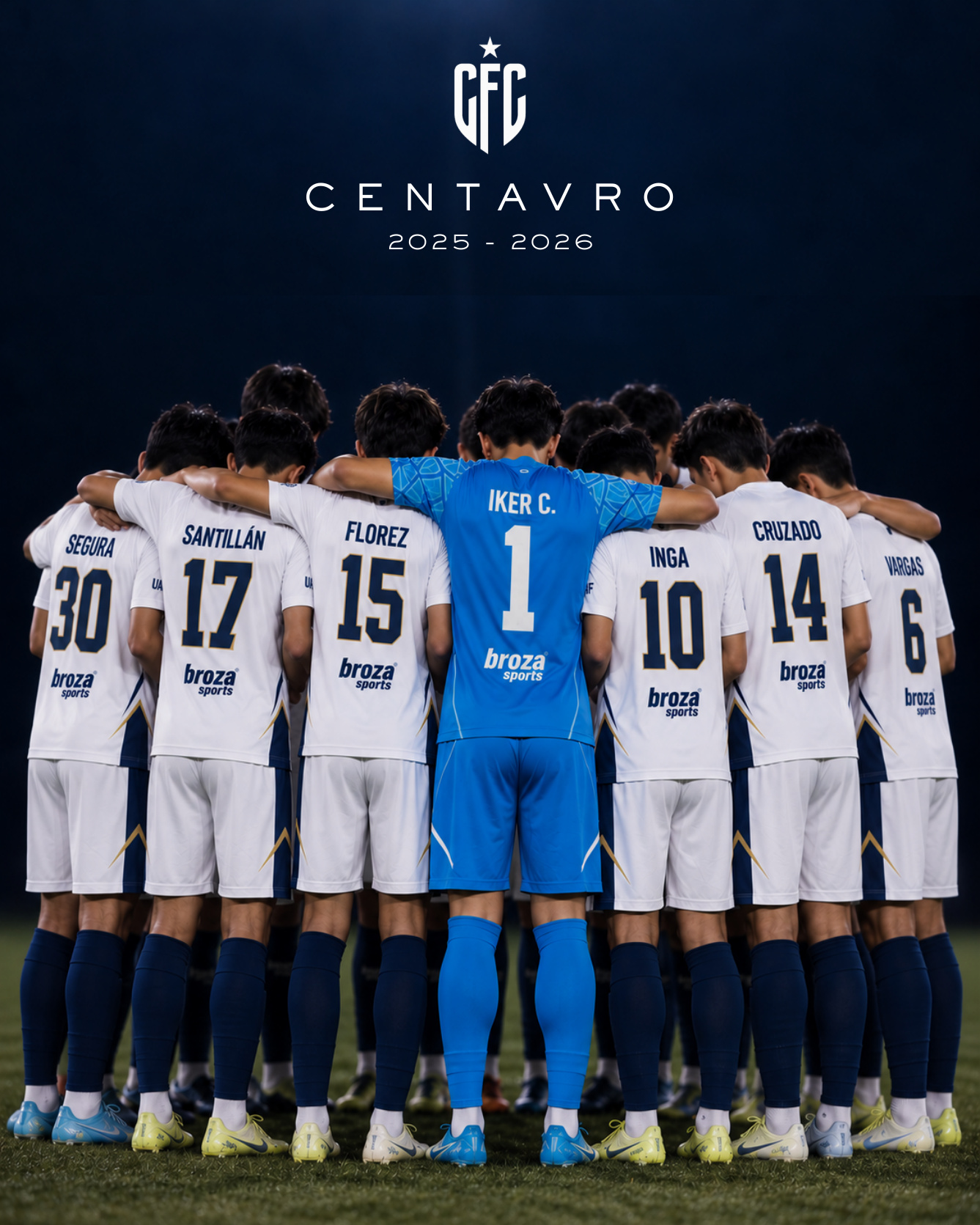 Plantel de Centauro Football Clvb